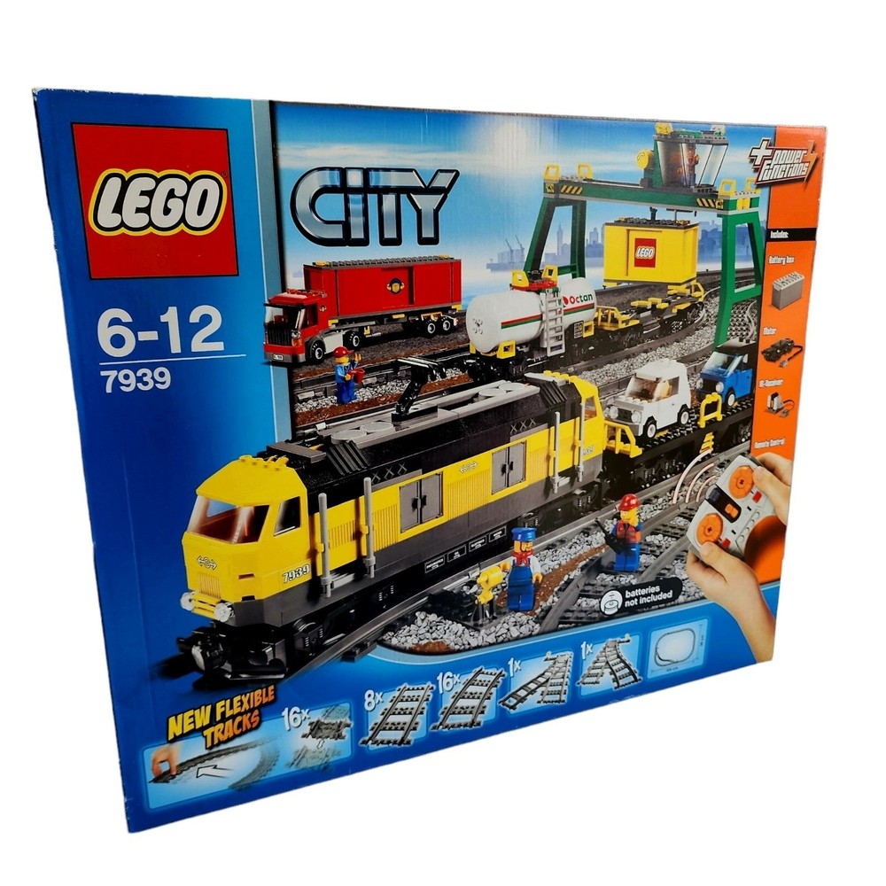 LEGO City 7939 Cargo Train Factory Sealed Retired NEW Freight train Collector's